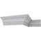 Ekena Millwork 6 3/4"H x 5 1/2"P x 8 3/4"F x 94 1/2"L Shell Crown Moulding MLD07X06X09SH - alternate 7